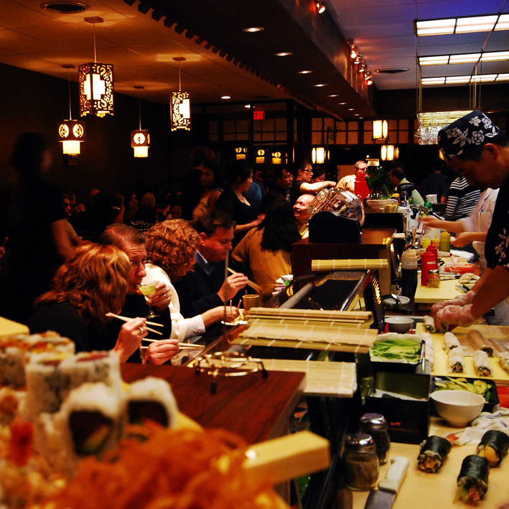 Mixed Sushi and Sashimi Platter